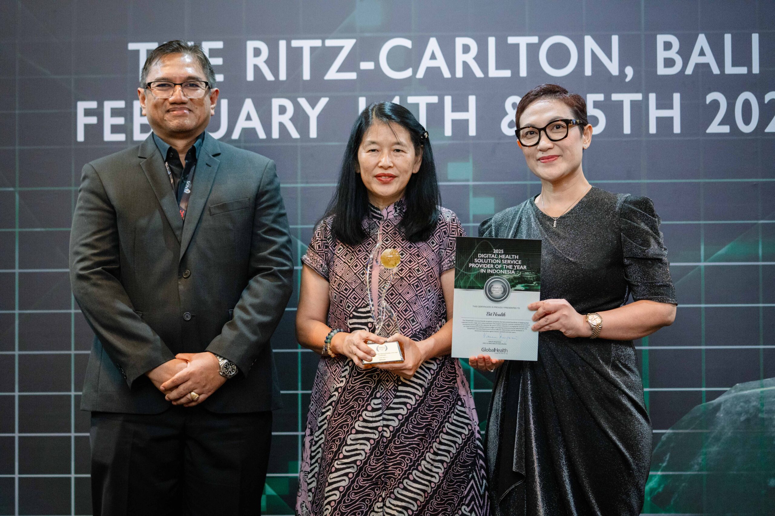 BitHealth Menangkan Penghargaan "Digital Health Solution Service of the Year" di GlobalHealth Indonesia Summit Conference and Awards 2025!
